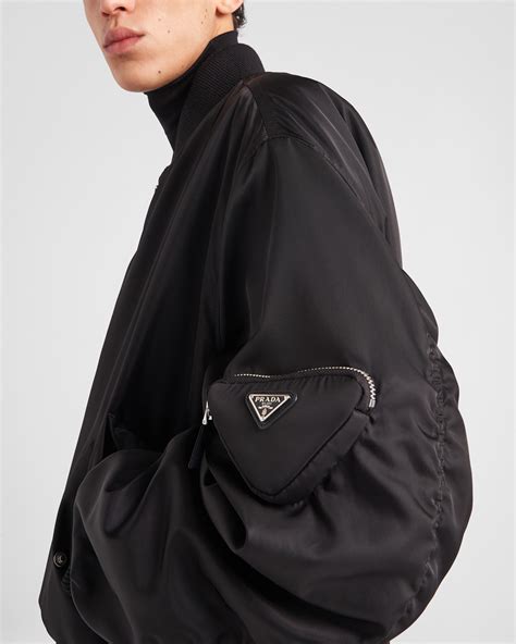 prada re nylon bomber|Re.